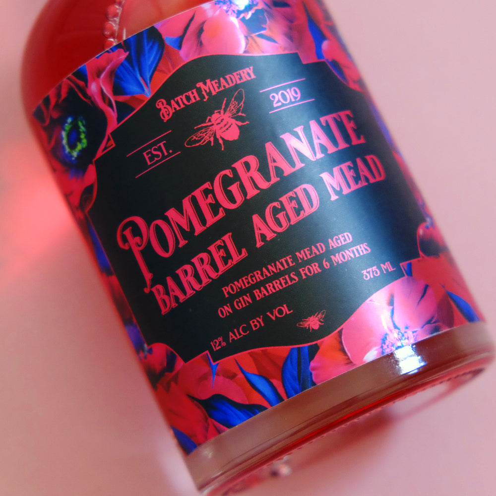 Pomegranate Barrel Aged Mead