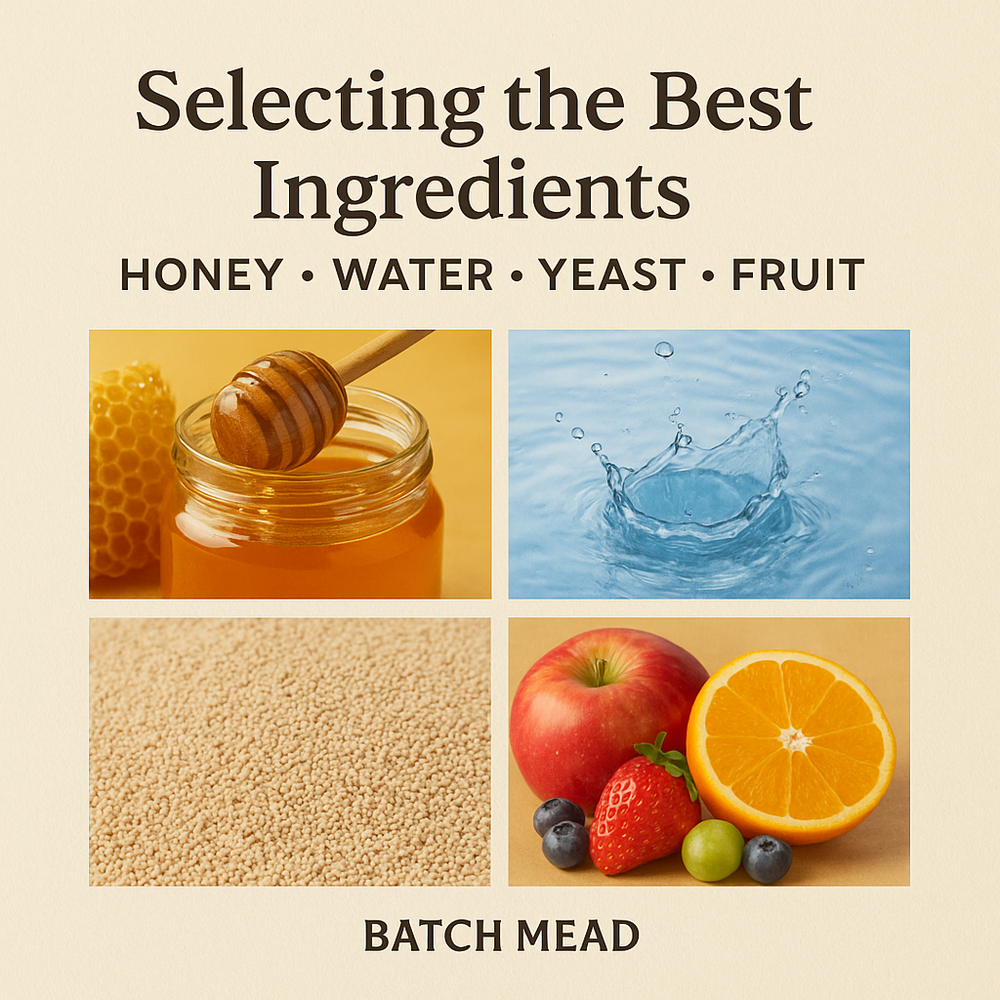 Selecting the Best Ingredients for Your Mead