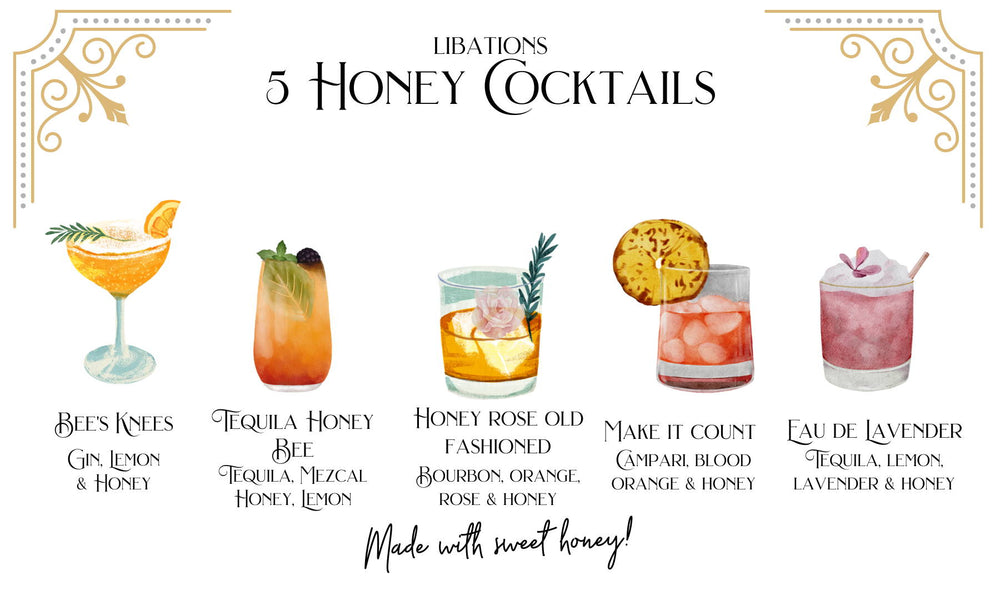 5 Mind-Blowing Cocktails Made with Honey - Let's Get Buzzed
