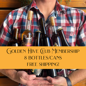 Golden Hive Club Membership - 8 Bottles/Cans Every 3 Months (includes exclusive mead!)