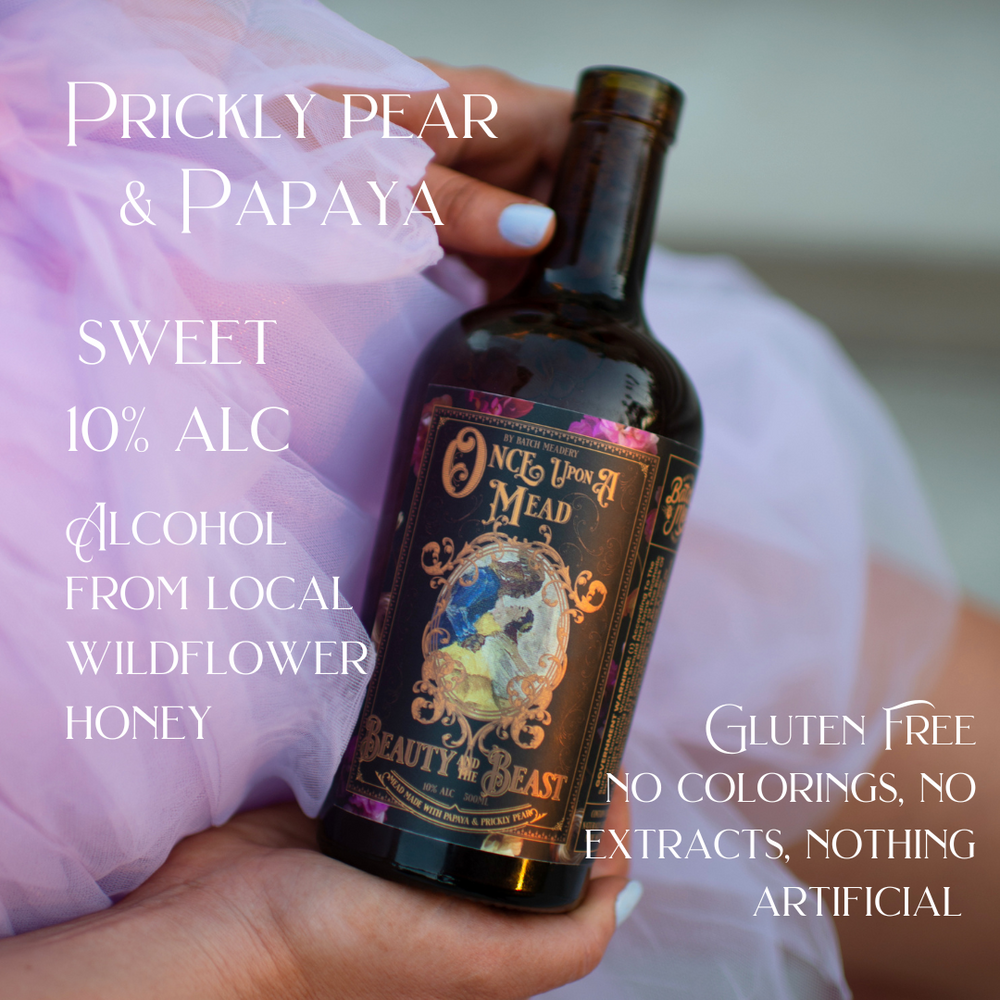 
            
                Load image into Gallery viewer, Beauty and the Beast - Prickly Pear &amp;amp; Papaya - Once Upon a Mead
            
        