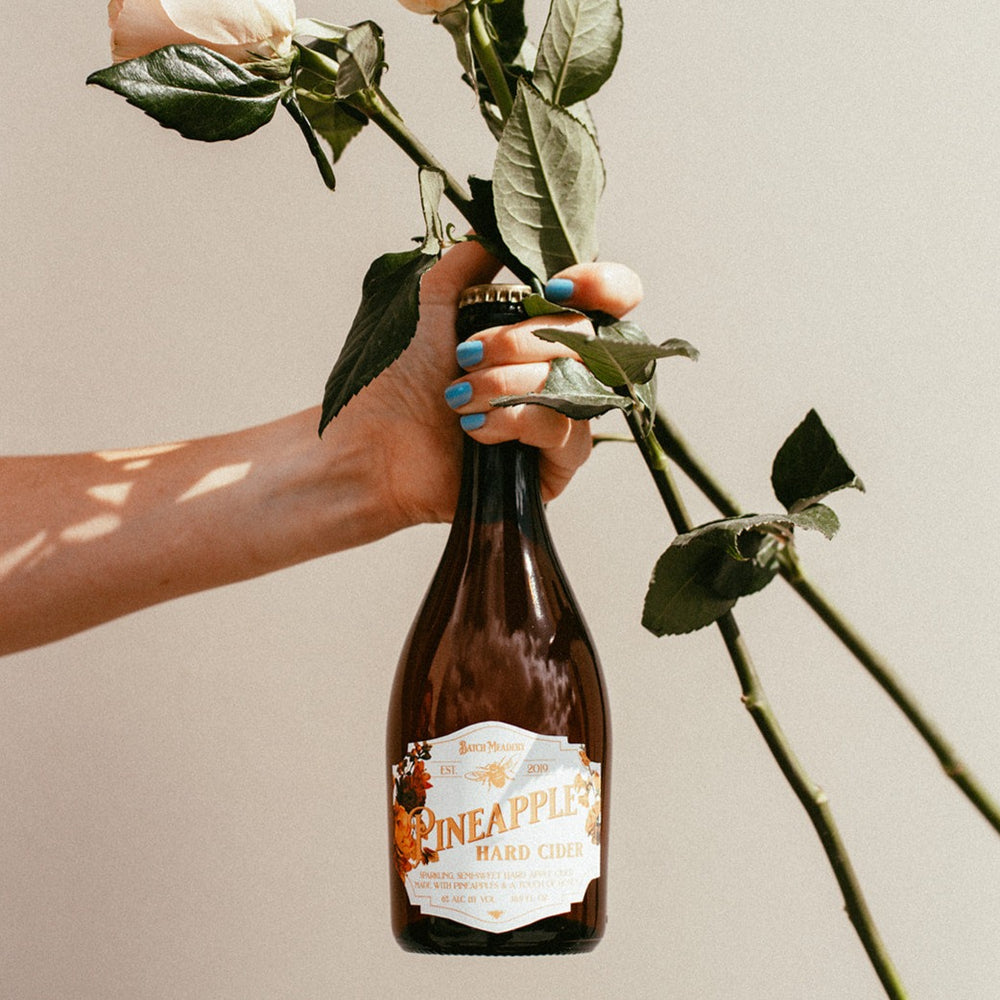 Pineapple Hard Cider - Semi-Sweet & Sparkling - 6% Alc