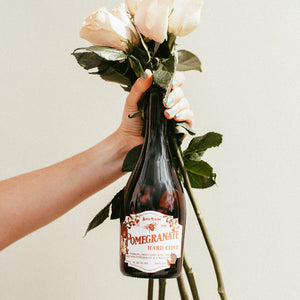 BEST-SELLER Pomegranate Hard Cider - Sweet & Sparkling - 6% Alc