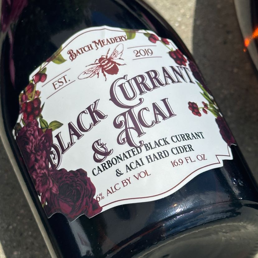 Black Currant & Acai Hard Cider