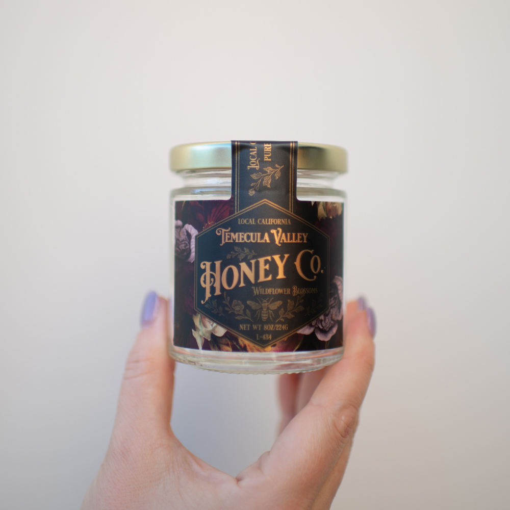Local Raw Honey - Wildflower Blossoms