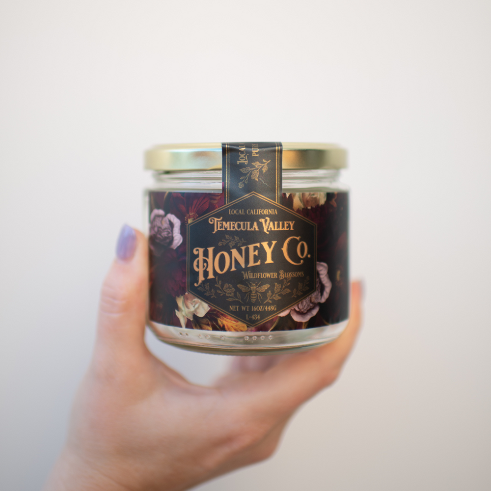 Local Raw Honey - Wildflower Blossoms