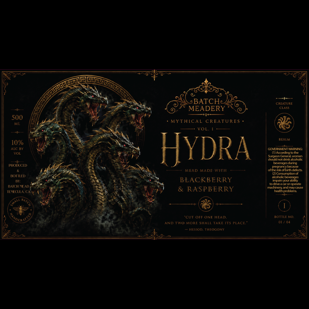 Mythical Creatures Mead Set with Box