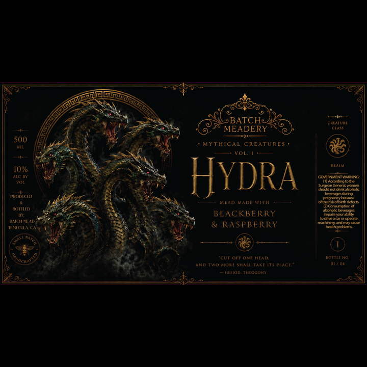 Mythical Creatures Mead Set with Box
