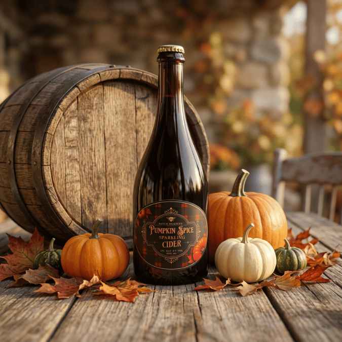 Pumpkin Spice Sparkling Cider