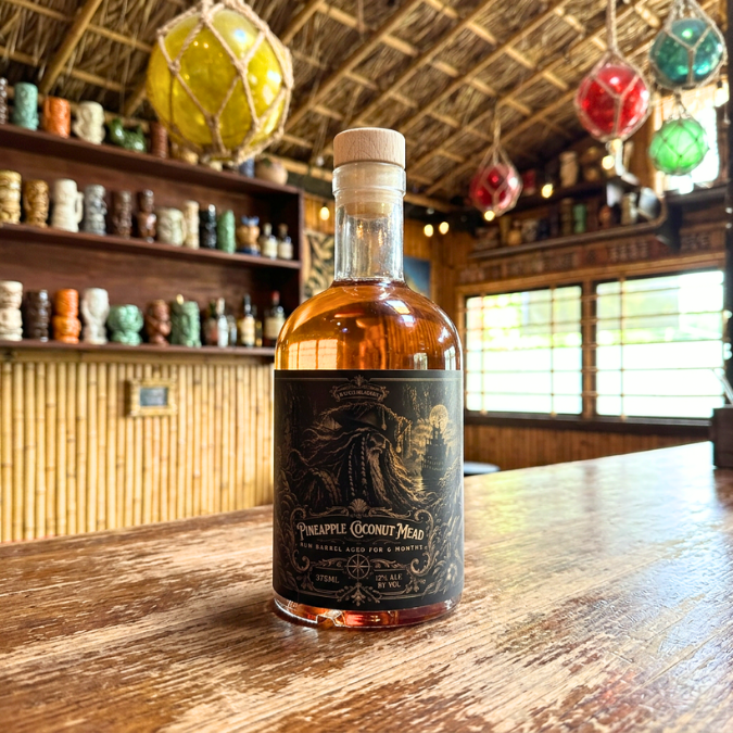 Pineapple Coconut Rum Barrel Aged Mead