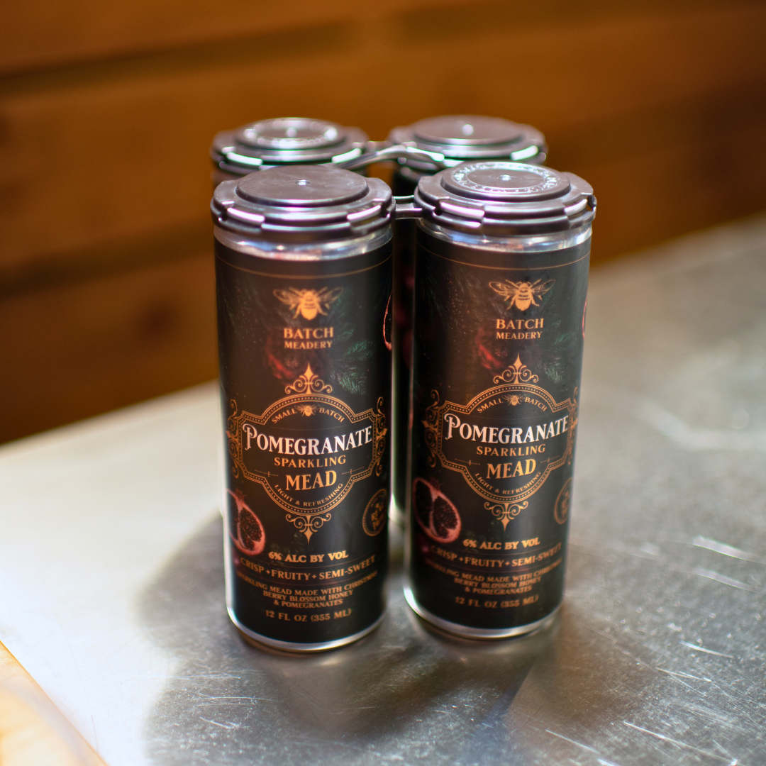Sparkling Pomegranate Mead - 4pk