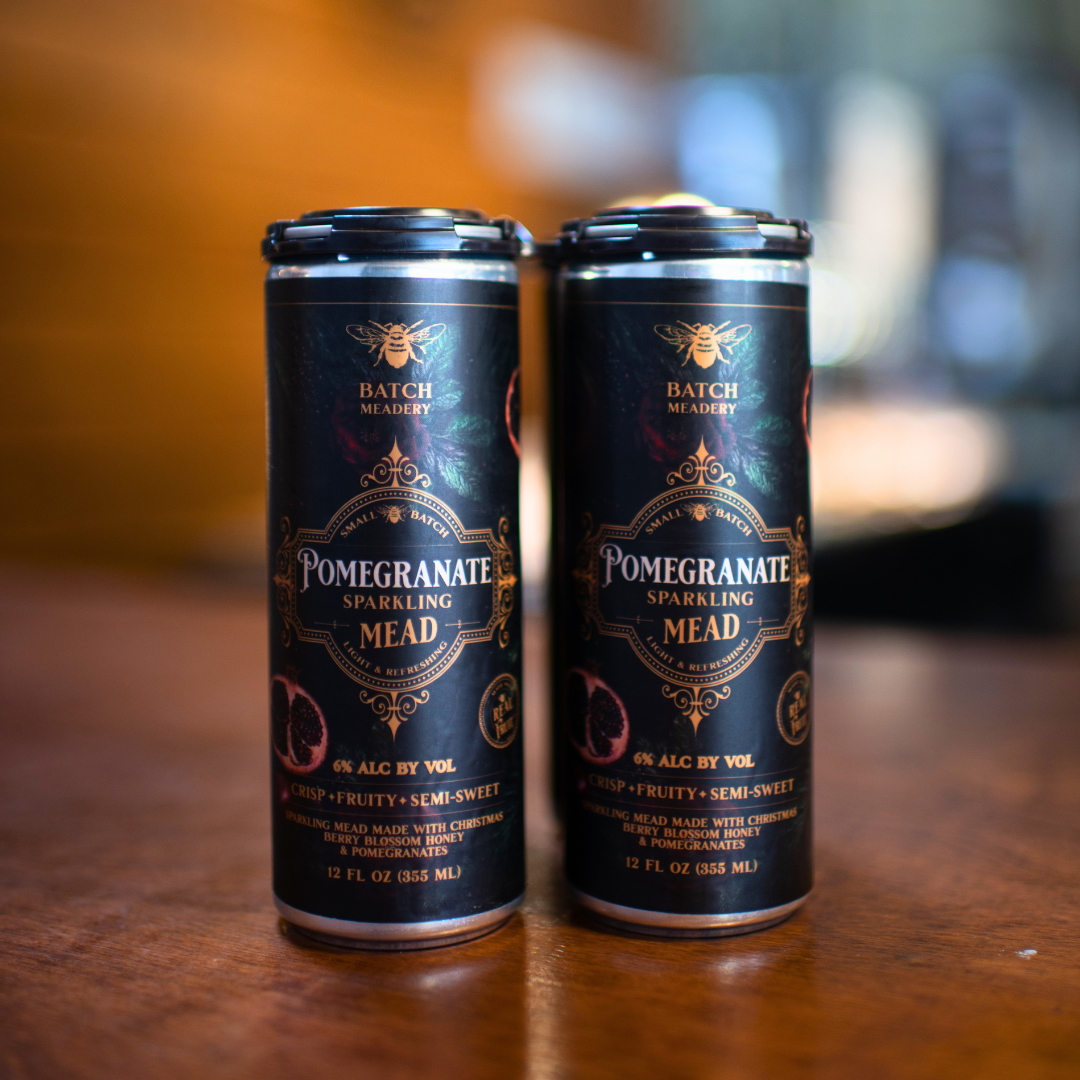Sparkling Pomegranate Mead - 4pk