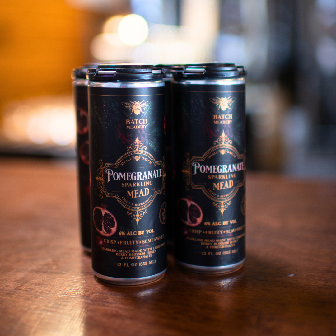 Sparkling Pomegranate Mead - 4pk