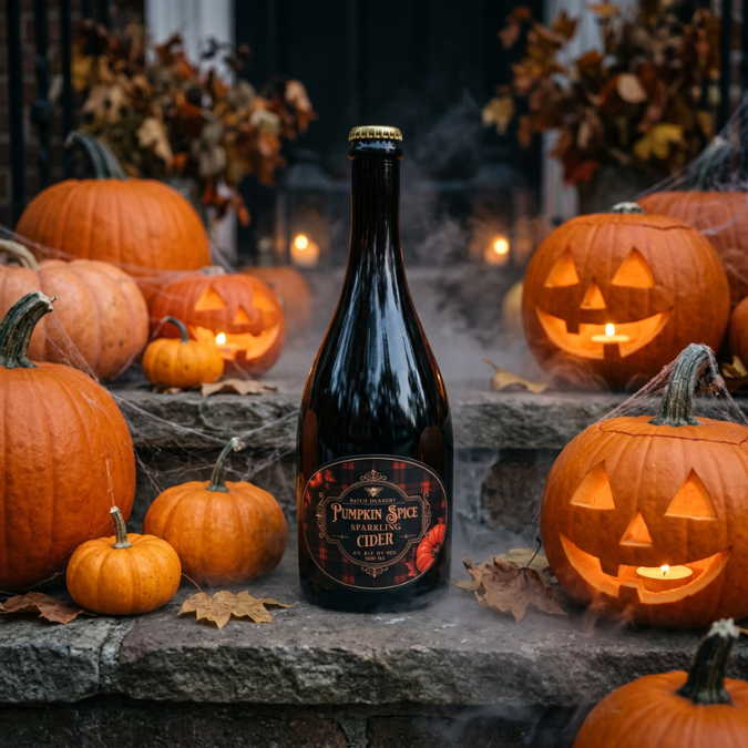 Pumpkin Spice Sparkling Cider
