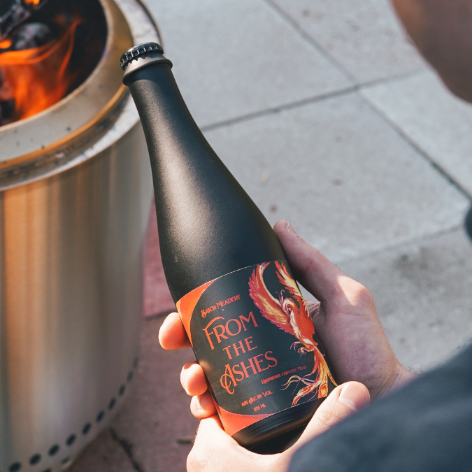 Award Winning From the Ashes - Raspberry Chipotle Mead - 8.5% Alc